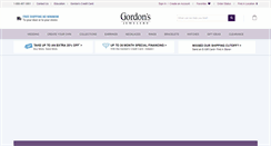 Desktop Screenshot of gordonsjewelers.com